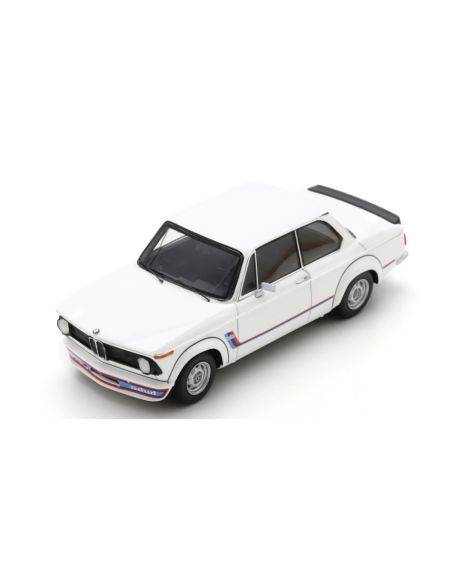 SPARK MODEL S2814 BMW 2002 TURBO 1973 WHITE 1:43 Modellino