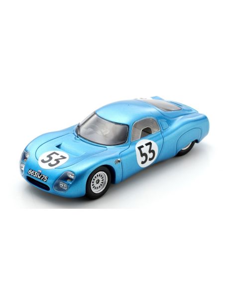 SPARK MODEL S4597 CD N.53 LM 1966 G.HELIGOUIN-J.RIVES 1:43 Modellino
