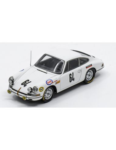 SPARK MODEL S9740 PORSCHE 911T N.64 LM 1968 C.LAURENT-J-C.OGIER 1:43 Modellino