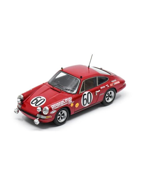 SPARK MODEL S9741 PORSCHE 911 T N.60 LM 1968 J.DE MORTEMART-W.MEIER 1:43 Modellino
