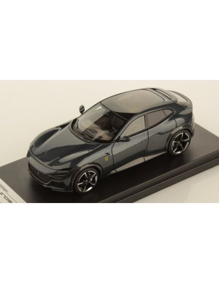 Miniature LOOKSMART LS540F Ferrari Purosangue – Blue Roma, échelle 1/43, Pré-commande