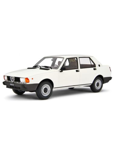 LAUDO RACING LM160B ALFA ROMEO GIULIETTA 1.3-1.6 1977 WHITE 1:18 Modellino