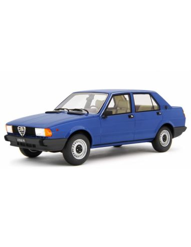 LAUDO RACING LM160D ALFA ROMEO GIULIETTA 1.3-1.6 1977 BLUE 1:18 Modellino