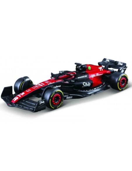 BBURAGO BU38085B ALFA ROMEO F1 C43 N.77 VALTTERI BOTTAS 2023 1:43 Modellino