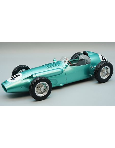 TECNOMODEL TMD18189C ASTON MARTIN DBR4 N.4 SILVERSTONE INTERN.TROPHY 1959 C.SHLEBY 1:18 Modellino