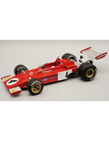 TECNOMODEL TMD18199C FERRARI 312 B3-73 N.4 MONACO GP 1973 A.MERZARIO 1:18 Modellino