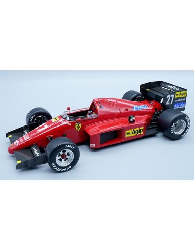 TECNOMODEL TMD18202B FERRARI F1/86 N.27 AUSTRIA GP 1986 M.ALBORETO 1:18 Modellino