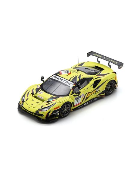 LOOKSMART LSRC150 FERRARI 488 GT3 N.71 IRON LYNX 3rd 24H SPA 2022 FUOCO/SERRA/RIGON 1:43 Modellino