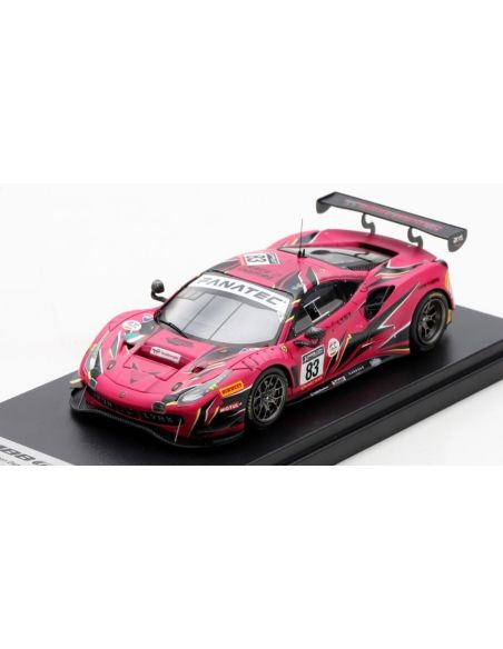LOOKSMART LSRC152 FERRARI 488 GT3 N.83 WINN.GOLD CUP SPA 2022 PIN/FREY/BOVY/GATTING 1:43 Modellino