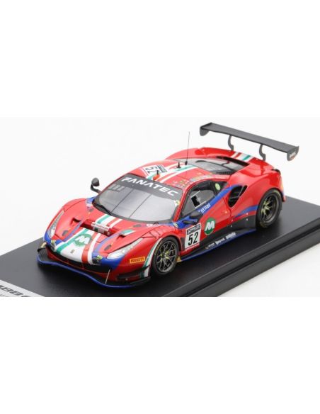 LOOKSMART LSRC153 FERRARI 488 GT3 N.52 WINN.PRO AM SPA 2022 COST./MACH./BERT./ROVERA 1:43 Modellino