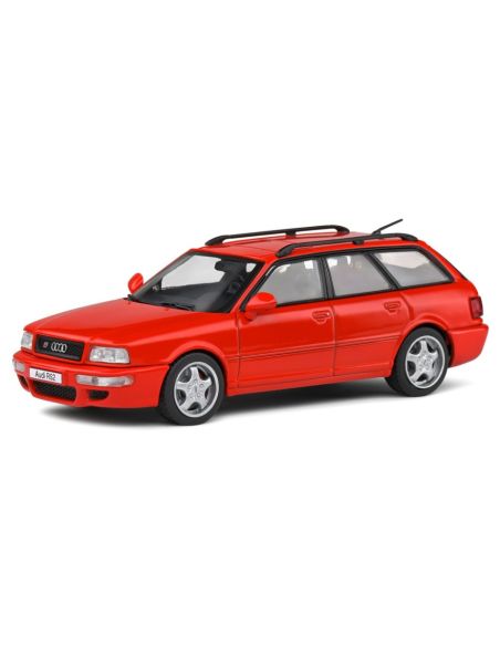 SOLIDO SL4310102 AUDI AVANT RS2 1995 LAZER RED 1:43 Modellino