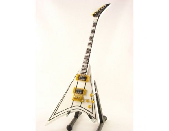 Music Legend 20345 JACKSON RR1 WHITE V RANDY RHOADS Modellino