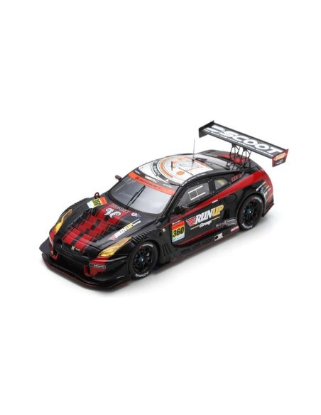 SPARK MODEL SGT036 RUNUP RIVAUX GT-R N.360 GT300 SUPER GT 2022 TAKAYUKI AOKI-ATSUSHI TANAKA Modellino