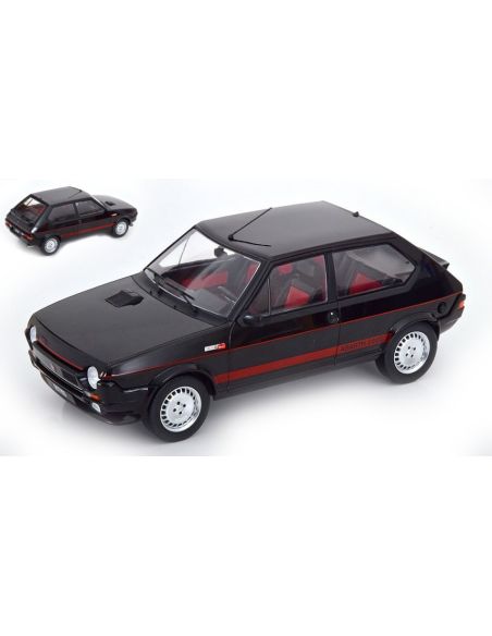 MODELCARGROUP MCG18418 FIAT RITMO TC 125 ABARTH 1980 BLACK 1:18 Modellino