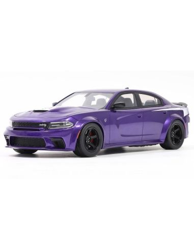 GT SPIRIT GT895 DODGE CHARGER SUPER BEE 2023 PLUM CRAZY 1:18 Modellino