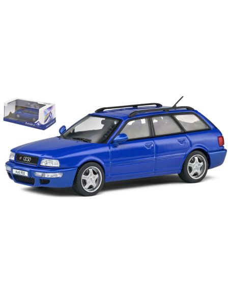 SOLIDO SL4310101 AUDI A4 RS2 AVANT SW STATION WAGON 1995 BLUE 1:43 Modellino