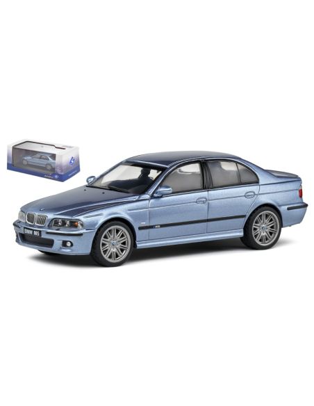 SOLIDO SL4310503 BMW M5 2003 MET.LIGHT BLUE 1:43 Modellino