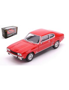CARARAMA CA4-12670 FORD CAPRI MK 1 RED 1:43 Modellino
