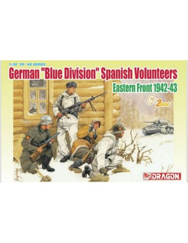 DRAGON D6674 SPANISH VOLUNTEER BLUE DIVISION KIT 1:35 Modellino