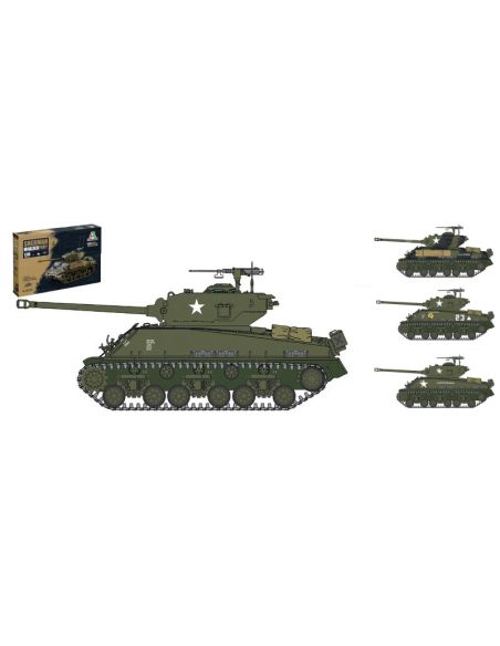 ITALERI IT25772 M4A3EB SHERMAN FURY KIT 1:56 Modellino