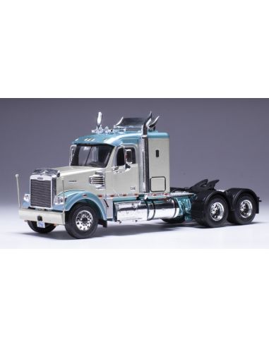 IXO MODEL TR172 FREIGHTLINER CORONADO 2008 SILVER/GREEN 1:43 Modellino