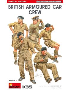 MINIART MIN35387 BRITISH ARMOURED CAR CREW SPECIAL...