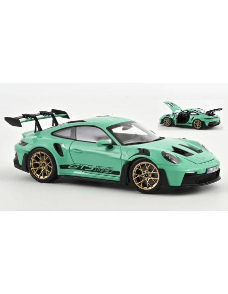 NOREV NV187362 PORSCHE 911 GT3 RS 2022 MINT GREEN 1:18 Modellino