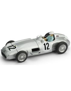 BRUMM BM0072CCH MERCEDES W196 WINNER GR.BRITAIN GP 1955...