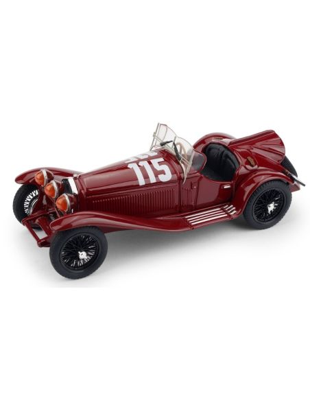 BRUMM BM0078C ALFA ROMEO 2300 N.115  MM 1932 CARACCIOLA-BONINI 1:43 Modellino