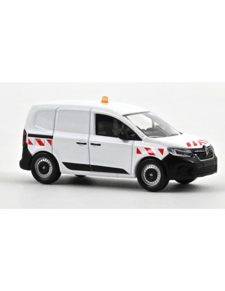 NOREV NV310957 RENAULT KANGOO VAN 2023 WHITE AND RED STRIPING 1:64 Modellino