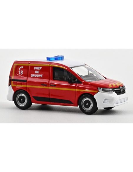 NOREV NV310959 RENAULT KANGOO VAN 2023 POMPIERS CHEF DE GROUPE 1:64 Modellino