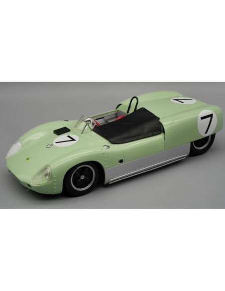 TECNOMODEL TMD18184B LOTUS 19 WINNER USAC ROAD RACING CHAMP.LAGUNA SECA 1961 S.MOSS 1:18 Modellino