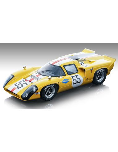 TECNOMODEL TMD18207C LOLA T70 MK3B GT N.55 1000 KM NURBURGRING 1969 BONNIER/MULLER 1:18 Modellino