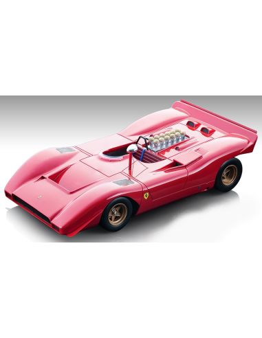 TECNOMODEL TMD18256A FERRARI 612P CAN-AM 1969 PRESS VERSION 1:18 Modellino