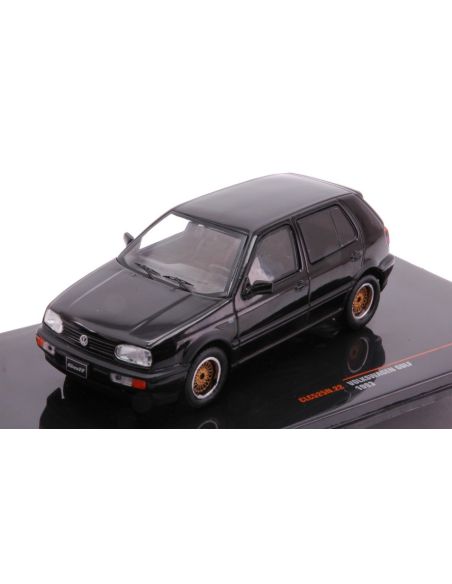 IXO MODEL CLC525 VW GOLF III CUSTOM 1993 BLACK 1:43 Modellino