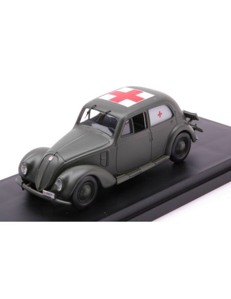 RIO RI4716 FIAT 1500 AMBULANZA SERVIZIO SANITA'  MILITARE 1940 1:43 Modellino