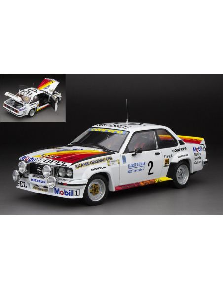 SUNSTAR SS5388 OPEL ASCONA 400 N.2 WINNER RALLY COSTA BRAVA 1982 TONY-RUDY 1:18 Modellino