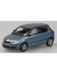 ABREX AB008CE SKODA FABIA II 2006 MET.BLUE 1:43 Modellino