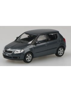 ABREX AB008CF SKODA FABIA II 2006 ANTRACITE 1:43 Modellino