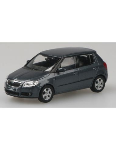 ABREX AB008CF SKODA FABIA II 2006 ANTRACITE 1:43 Modellino