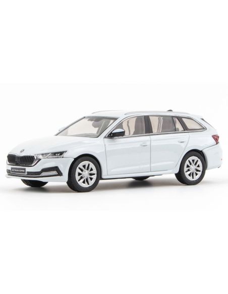 ABREX AB038EJ SKODA OCTAVIA IV COMBI 2020 MOON WHITE 1:43 Modellino