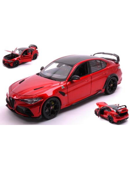 BBURAGO BU11049R ALFA ROMEO GIULIA GTAM 2020 RED 1:18 Modellino