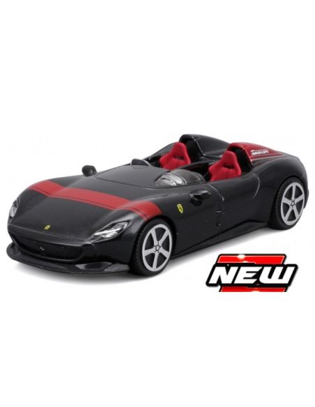 BBURAGO BU36049B FERRARI MONZA SP2 BLACK 1:43 Modellino