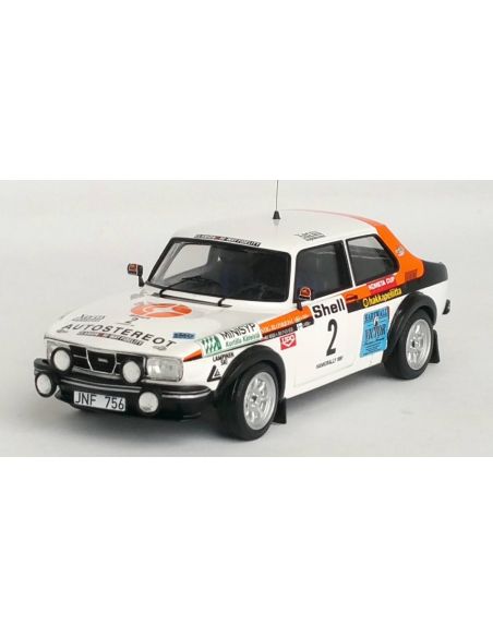 TROFEU TFDSN163 SAAB 99 4th RALLY HANKKIRALI 1981 BLOMQVIST-GRONDAHL 1:43 Modellino