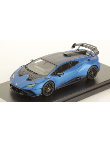 LOOKSMART LS523SA LAMBORGHINI HURACAN STO AEGEUS BLUE 1:43 Modellino