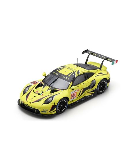 SPARK MODEL S8763 PORSCHE 911 RSR N.60 24 H LE MANS 2023 SCHIAVONI-CRESSONI-PICARIELLO Modellino