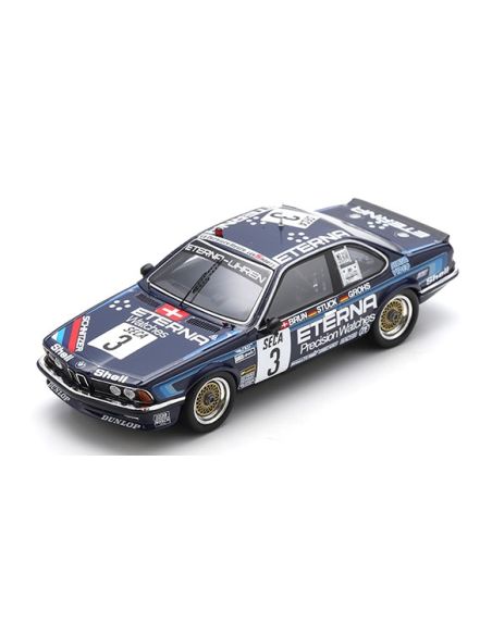 SPARK MODEL SB653 BMW 3.0 Csi N.3 24 H SPA 1983 H.J.STUCK-W.BRUN-H.GROHS 1:43 Modellino