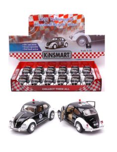 KINSMART KT5057DP VW CLASSICAL BEETLE 1967 POLICE cm 12,5...