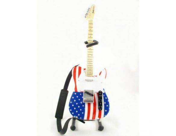 Music Legend 22639 FENDER TELECASTER USA BRUCE SPRINGST Modellino