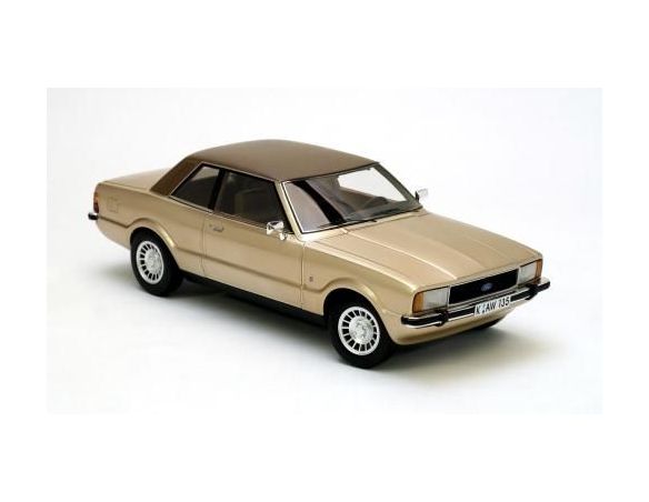 Neo Scale Models NEO18175 FORD TAUNUS TC2 GHIA 1976 GOLD METALLIC 1:18 Modellino